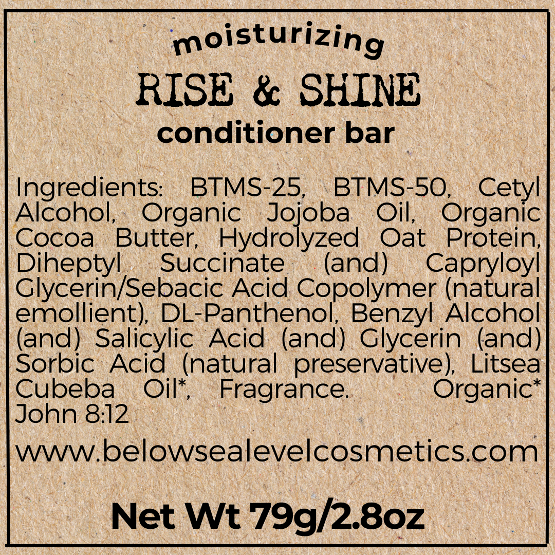 Rise & Shine Conditioner Bar
