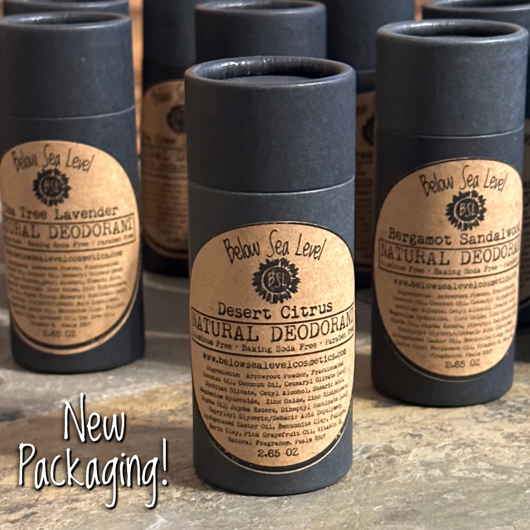 Bergamot Sandalwood Natural Deodorant