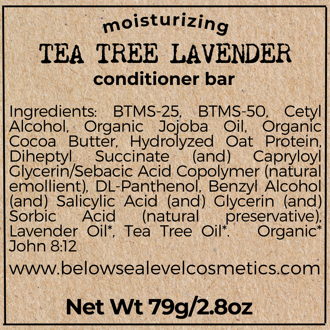 Tea Tree Lavender Conditioner Bar