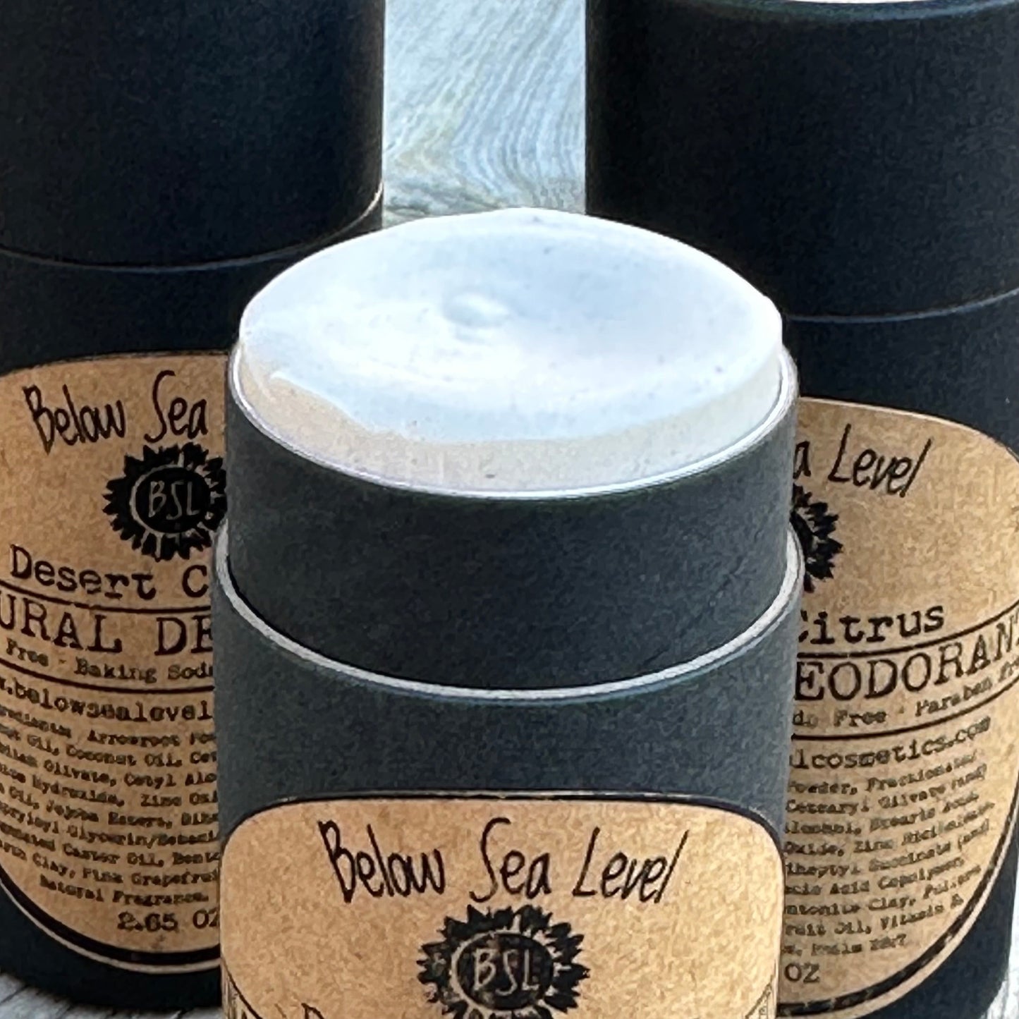 Bergamot Sandalwood Natural Deodorant