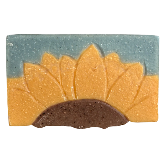 Yellow Sunflower Natural Soap