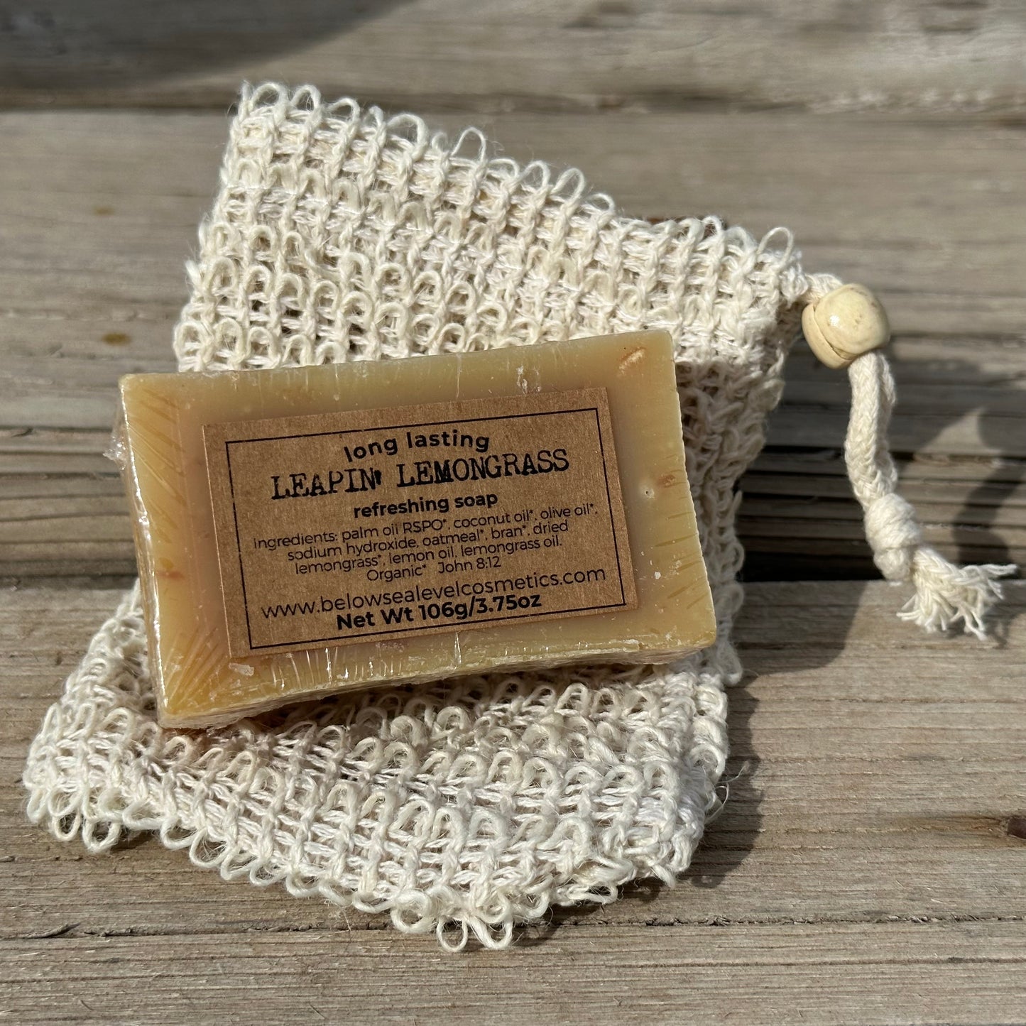 Sisal Exfoliating Soap Bag