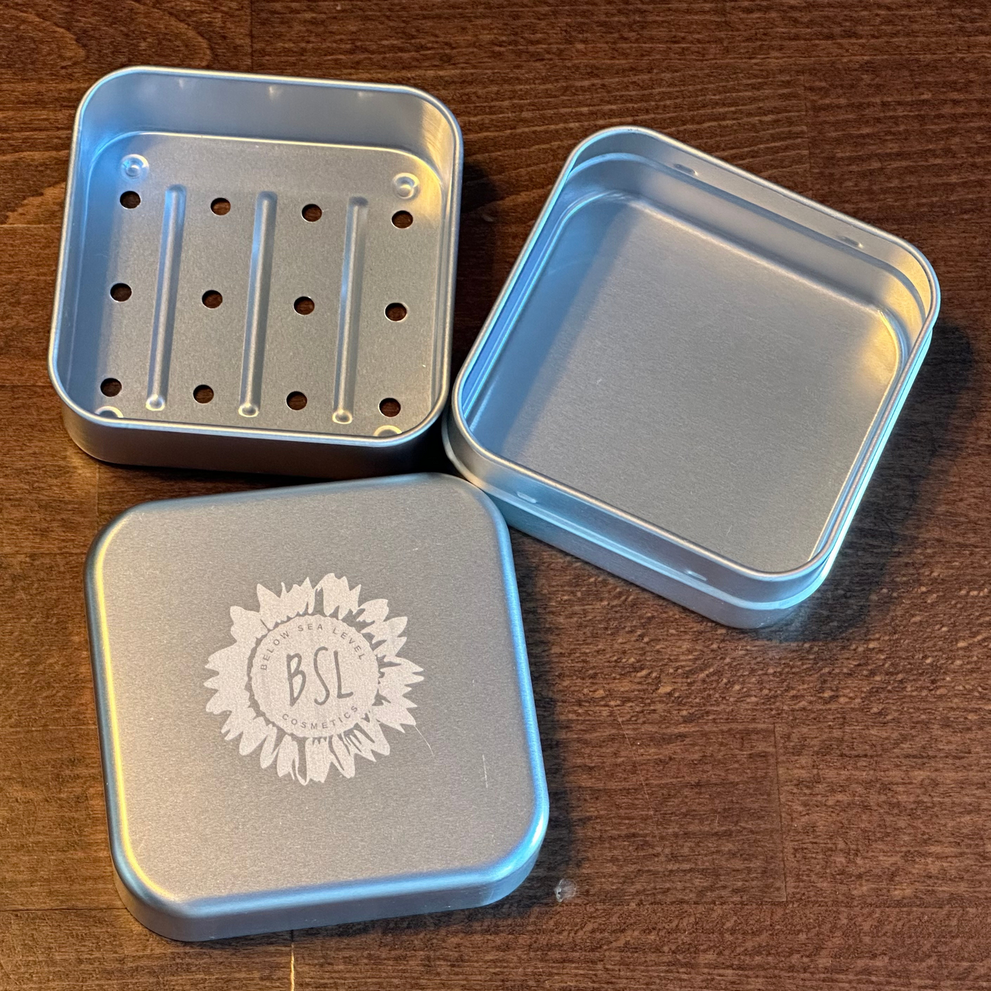 Travel Tin - Aluminum - Three Layers