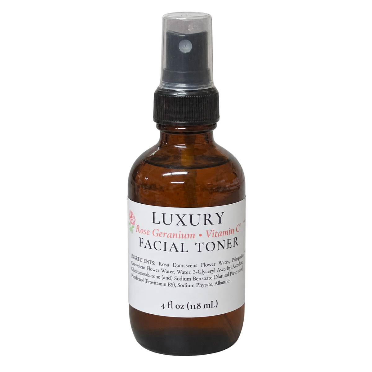 Rose Geranium + Vitamin C Facial Toner